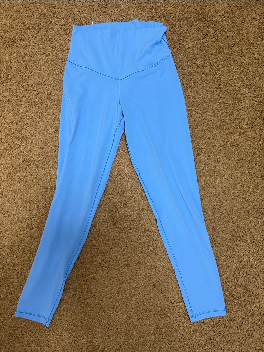 Aerie Sky Blue High-Waist V-Seam Leggings